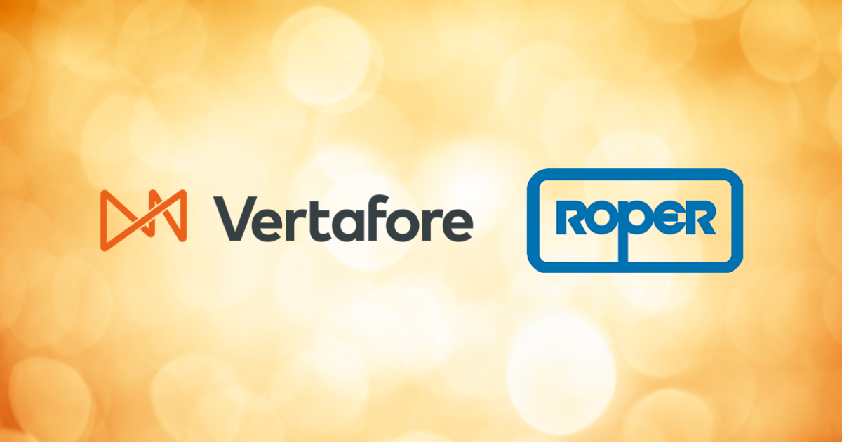 Vertafore to be Acquired by Roper Technologies Vertafore